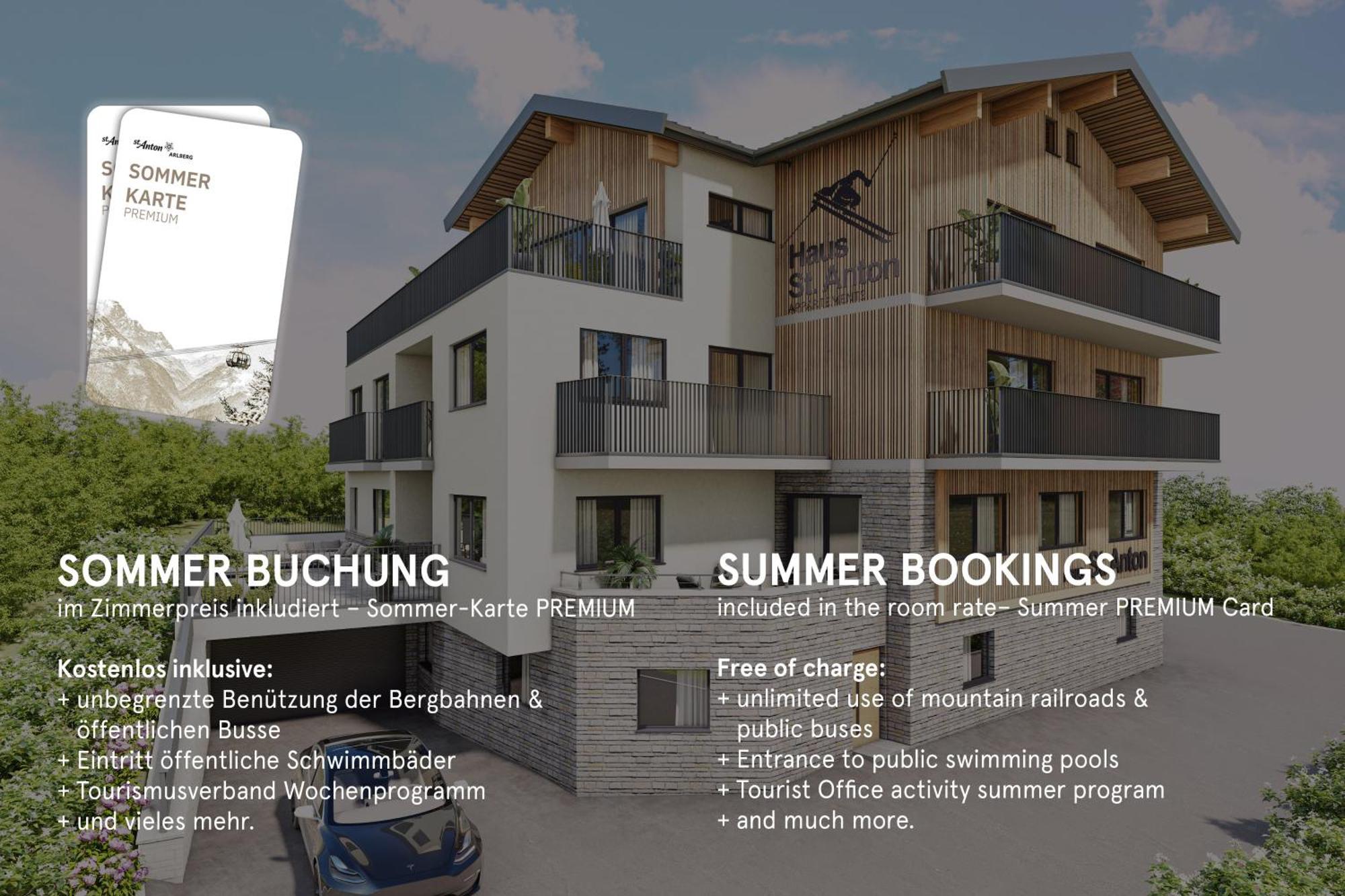 Haus St Anton - Incl Gratis Premium Sommerkarte